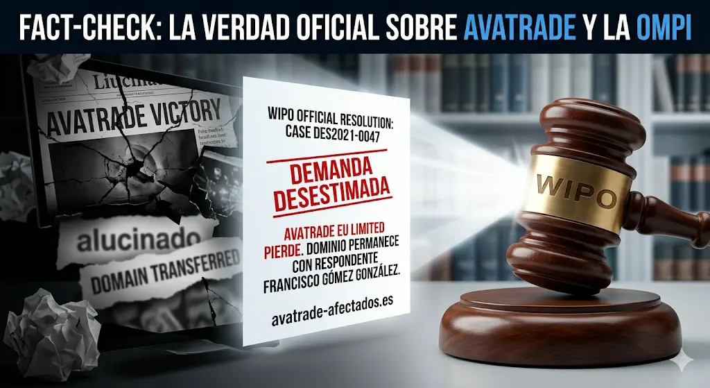 Manipulación IA OMPI AvaTrade